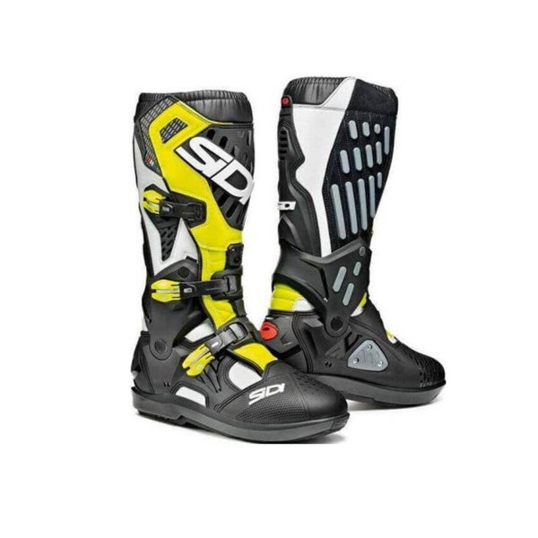 Ботинки SIDI ATOJO SRS, White/Black/Yellow Fluo, 44