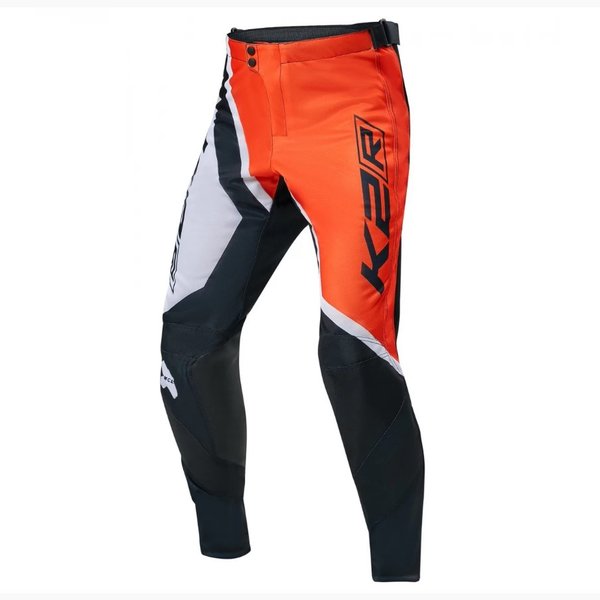 Брюки K2R MX LIGHT, Orange/White/Black, 52