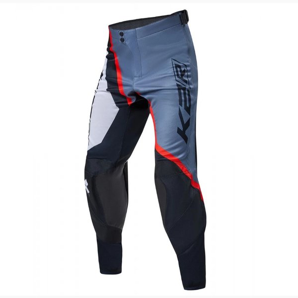 Брюки K2R MX LIGHT, Grey/Black/White/Red, 54