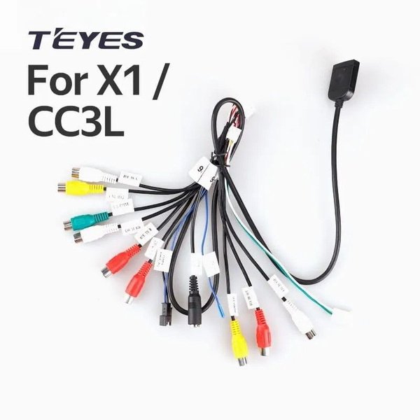 Разьем для подключения Андройд Teyes RCA-X1/CC3L