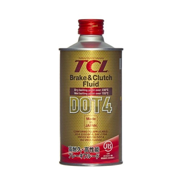 Жидкость тормозная TCL DOT-4 0.355л
