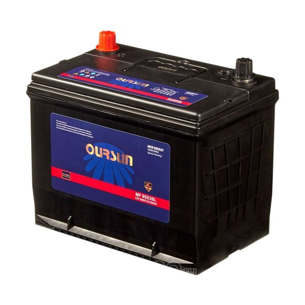 Аккумулятор Oursun JIS MF 80 А/ч 95D26L