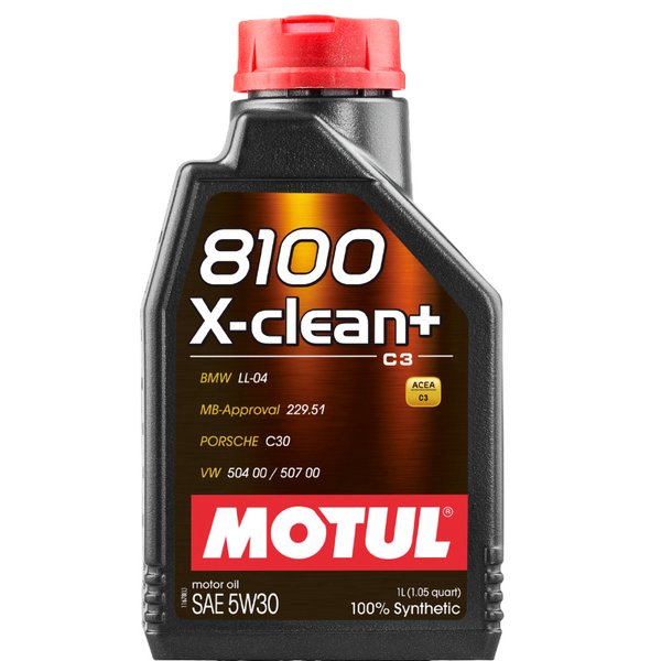 Масло моторное Motul 8100 X-Clean Plus 5W30 4