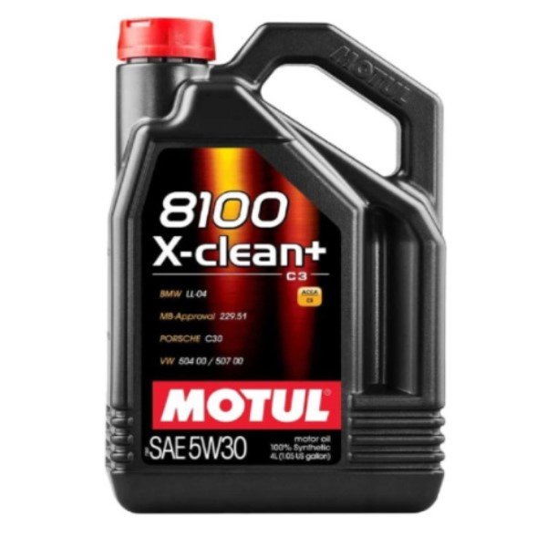 Масло моторное Motul 8100 X-Clean Plus 5W30 4