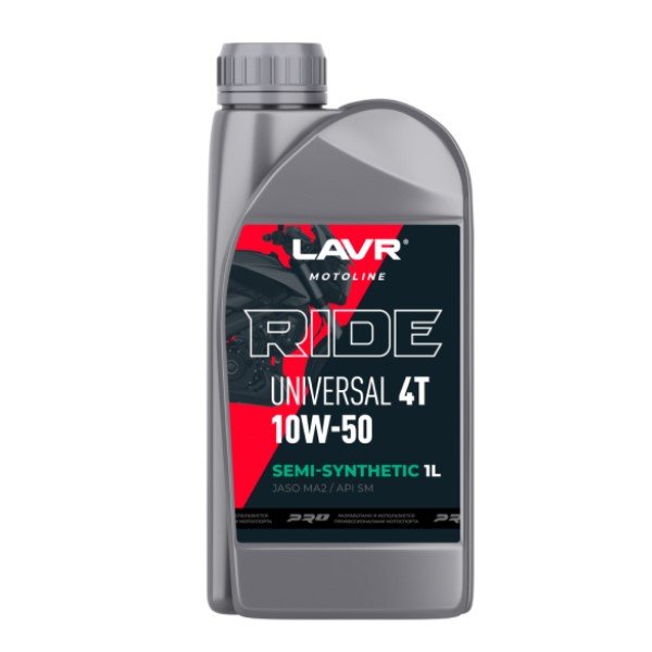 Масло моторное Lavr Moto 4-T Ride Special LN7747 10W40 1