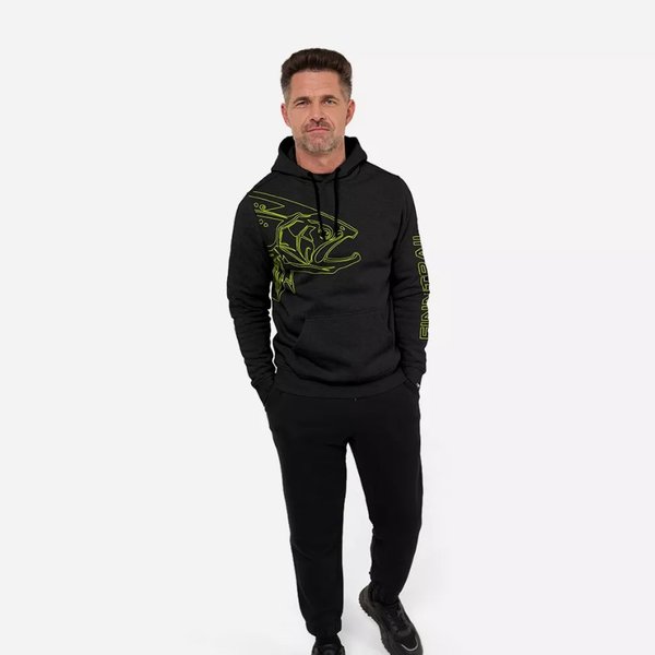 Худи Big Fish 6811 BlackYellow (XL)