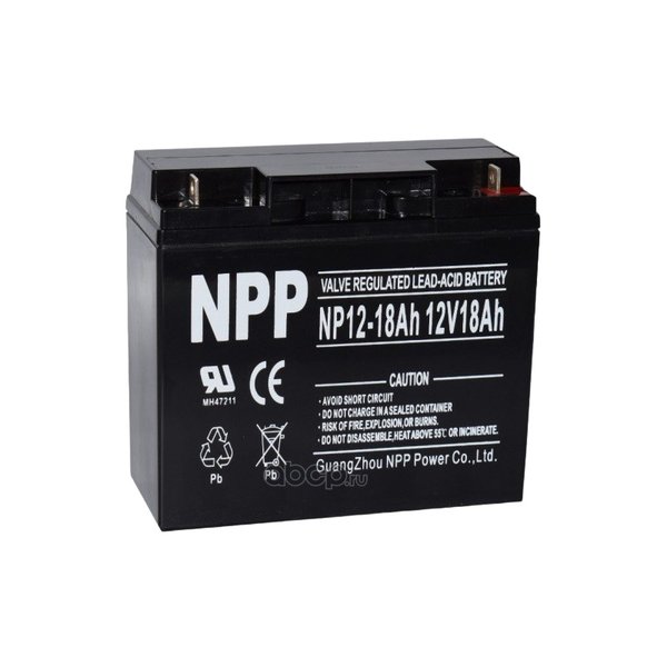 Аккумулятор мото NPP Power универсальный 18 А/ч R 