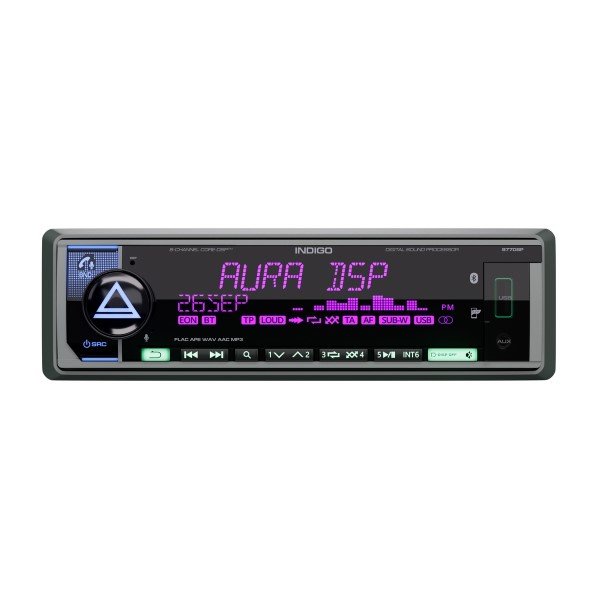 Автомагнитола AURA INDIGO 877 DSP USB -ресивер