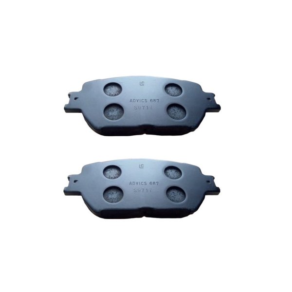Колодки тормозные передние Toyota 04465-33320 Advics SN687 ACV3# GRX12# GRS182/19 (NP1017,SP2037)