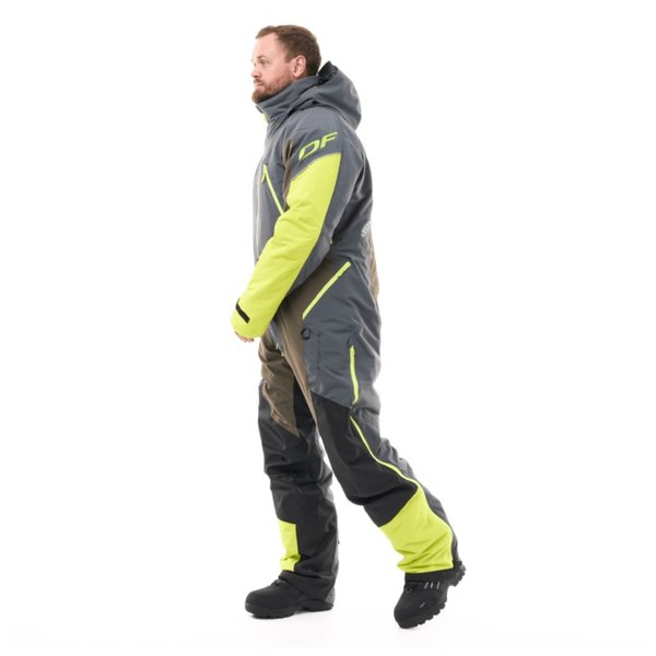 Комбинезон Extreme 2.0 MAN Grey - Brown - Lime Утепленный (L)