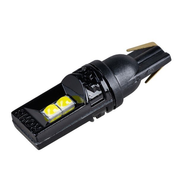 Лампа св/д T10 (W5W) SKYWAY 12/24V 4 SMD диода 1-конт (CANBUS) белая (поштучно)