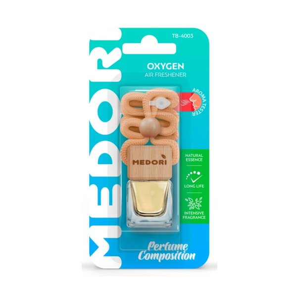 Ароматизатор Medori бутылочка квадр. Oxygen 12шт/бл.