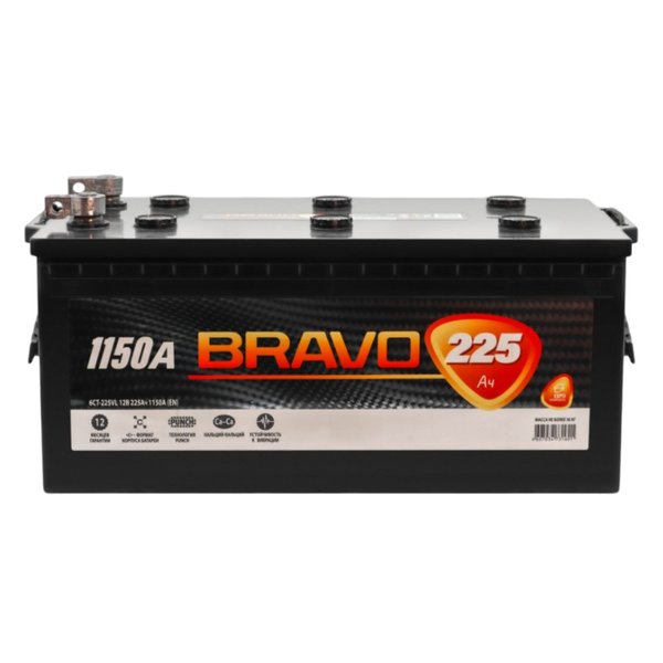 Аккумулятор Bravo 225 А/ч L (2020 год)