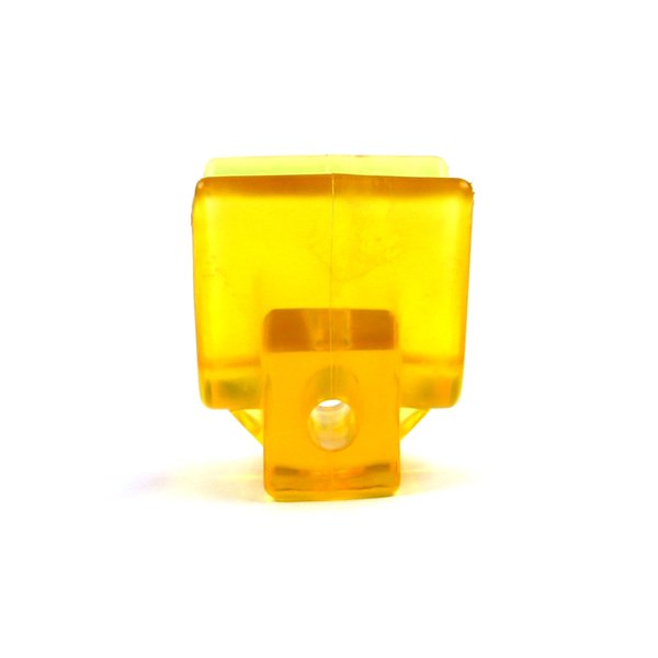 Упор килевой TRAILERCOM COMT-VBPVC (желтый, PVC)