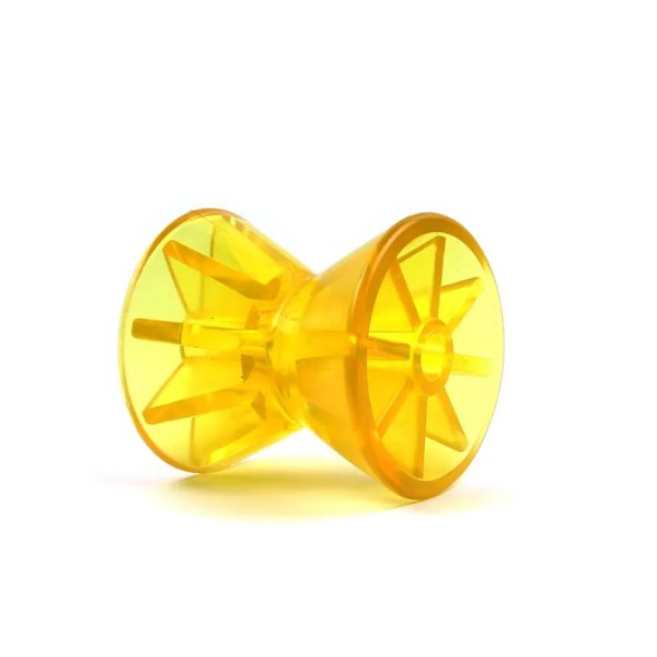 Носовой ролик TRAILERCOM СОМТ-ТСОМ1 (L-95mm, желтый, PVC)