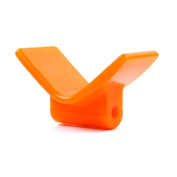 Упор килевой TRAILERCOM СОМТ-1224429 (оранжевый, PU)