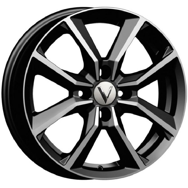 Диск литой 16*6 4*114,3 Et46 67,1 B271 Алмаз Черный Вектор