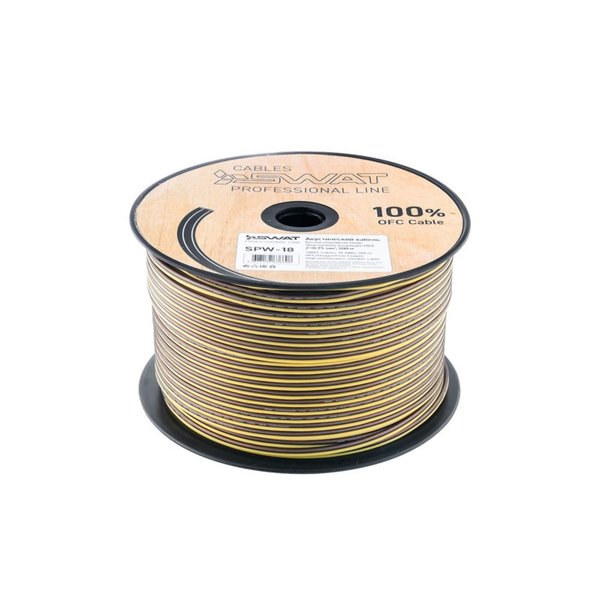 Кабель акуст. 18Ga AMP Pro SPW-18 (100m) , OFC (бескислородная медь) 0.75mm