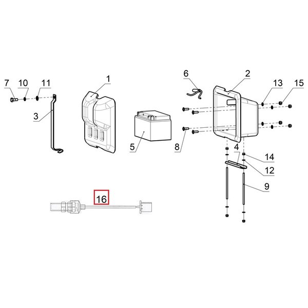 Датчик скорости Stels LU091142 Оригинал