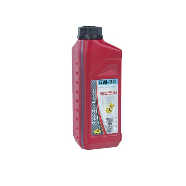 Масло DDE 4-тактное полусинтетическое SAE 5w-30. 1л