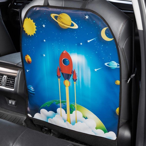 Защита спинки сиденья SKYWAY Frontlit Ракета ПВХ 60*50см