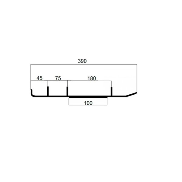 Коньки д/снегохода STELS Русская механика «ТАЙГА» стандарт 054525-03