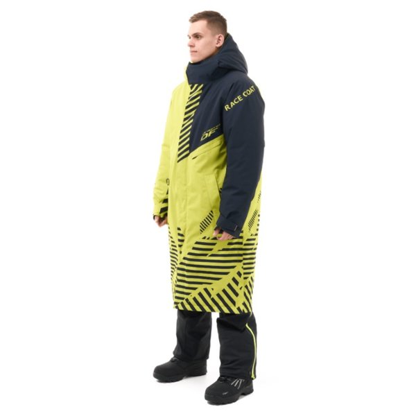 Плащ зимний RACE COAT Man Lime - Black M Dragonfly
