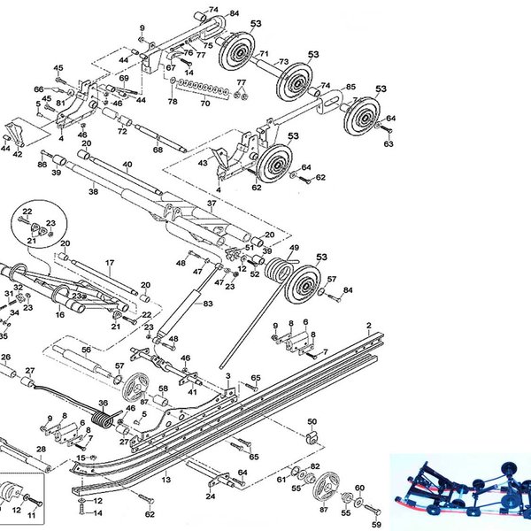 Втулка распорная 28х30х227мм, сталь S800 2800323 Stels LU066641 Оригинал