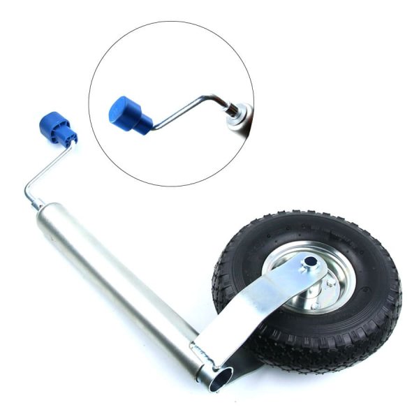 Колесо опорное C без хомута (48мм, пневмошина) TRAILERCOM