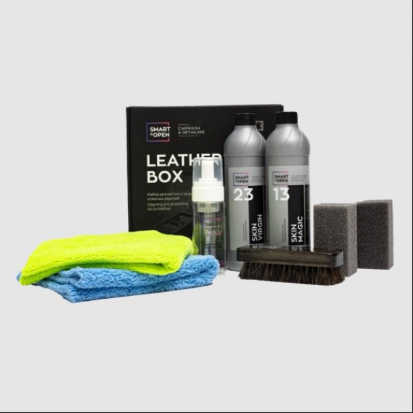 Набор для чистки и защиты кожанных изделий 15LB