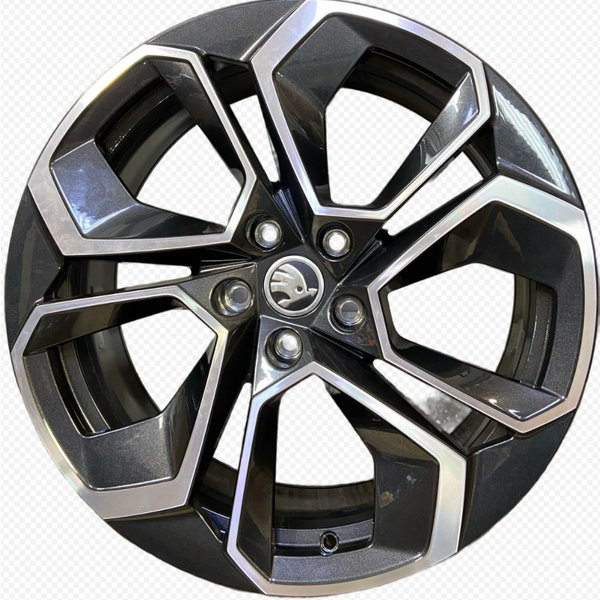 Диск литой 19*7,5 5*112 Et48 57,1 Altair Black Metallic Alloy Wheel