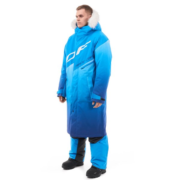 Плащ зимний Race Coat WINTER SUNSET Man Blue M Dragonfly