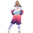 Плащ зимний Race Coat Woman SUNSET Woman Coral - Blue M Dragonfly