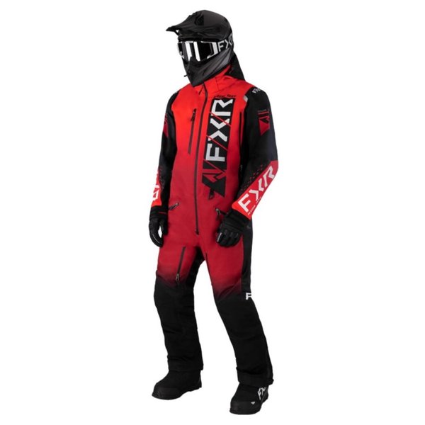 Комбинезон FXR Helium c утеплителем (Red Fade/Black, XL)