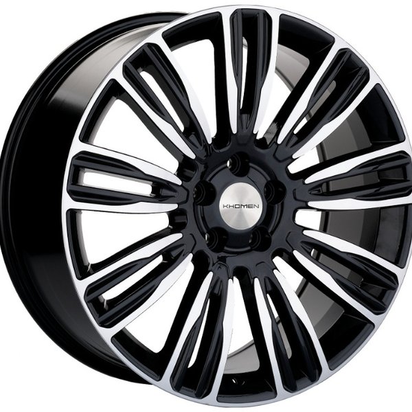 Диск литой 20*8,5 5*120 Et45 59,5 2004 Black-FP Khomen 