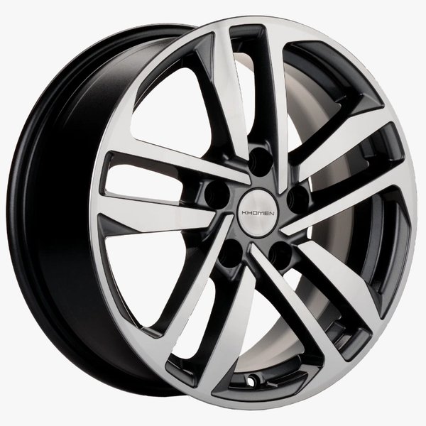 Диск литой 16*6,5 5*114,3 Et40 66,1 KHW1612 (16_Qashqai/Tiida) Gray-FP Khomen 