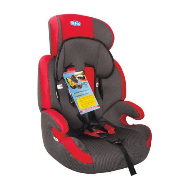 Автокресло детское KIDS PRIME LB515-2 1/2/3гр (9-36кг / 1-12лет) Красный карбон 273960