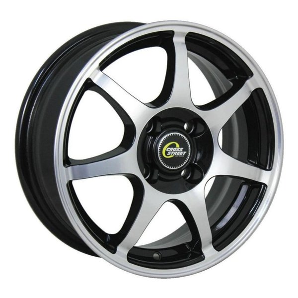 Диск литой 14*5,5 4*100 Et35 67,1 CR-15 BKF Cross Street Уцен