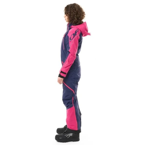 Комбинезон Extreme Woman Dark Blue - Pink Cat S Утепленный DragonFly