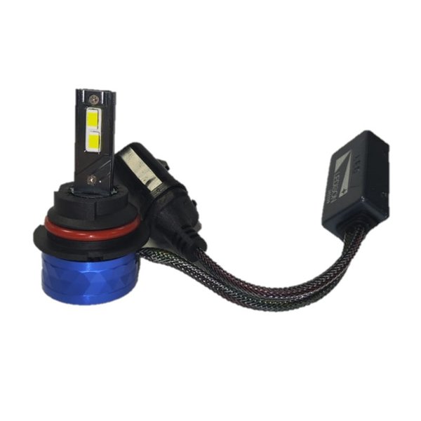 Лампа автомобильная светодиодная Ledison №10 12-24v HB5 120W 12000lm 5000K 2шт