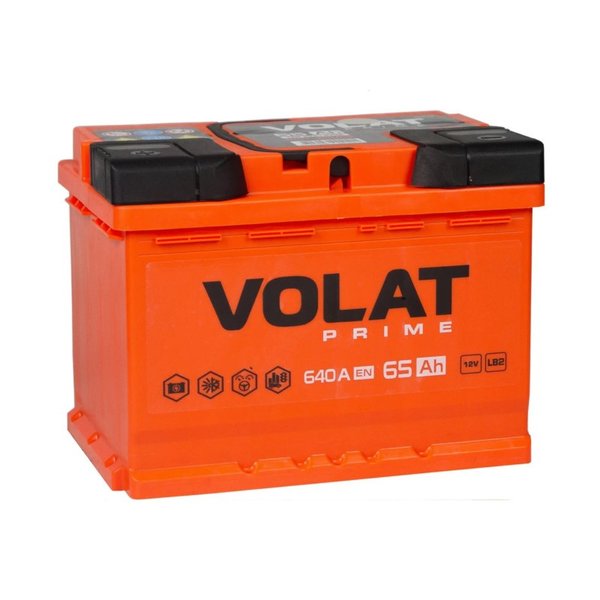 Аккумулятор VOLAT Prime 65 А/ч LB низкий