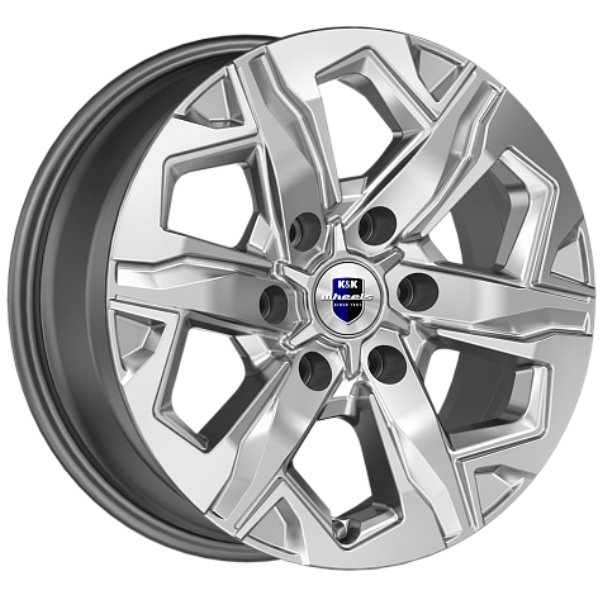 Диск литой 17*7,5 6*114,3 Et39 67,1 Тейт Dark platinum КиК