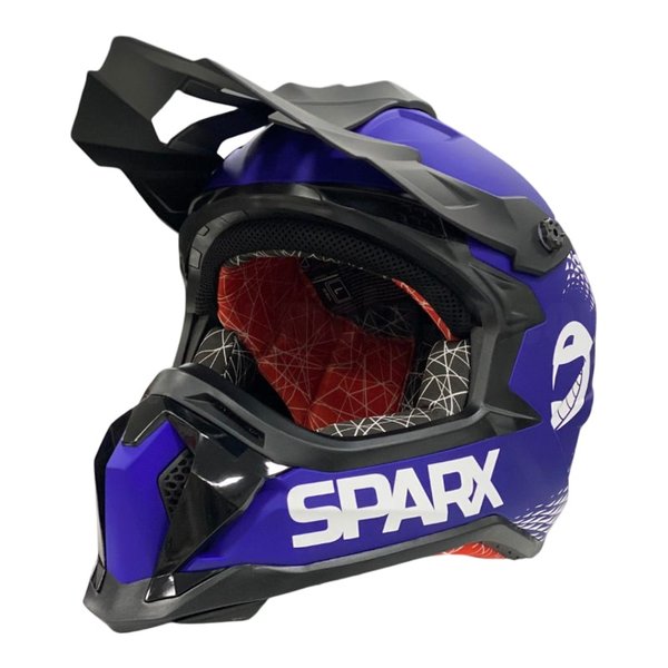 Шлем Sparx Raptor JH-601 сине-черный L