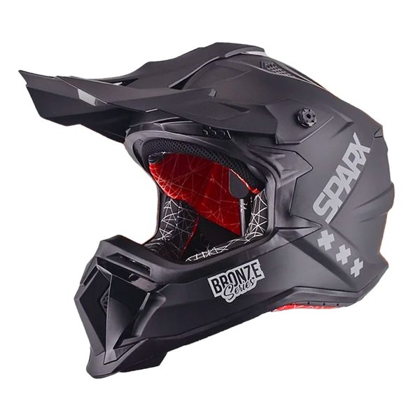 Шлем Sparx Raptor JH-601 черный матовый 2XL