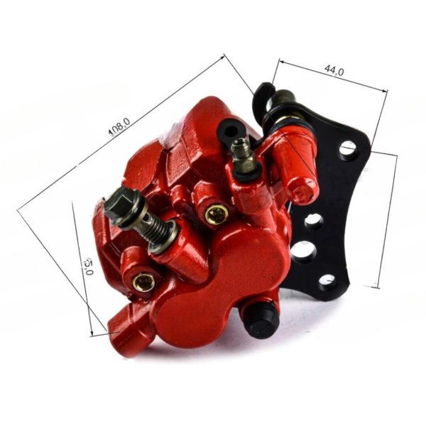 Главный тормозной цилиндр задний #6 RZ-E031 красный