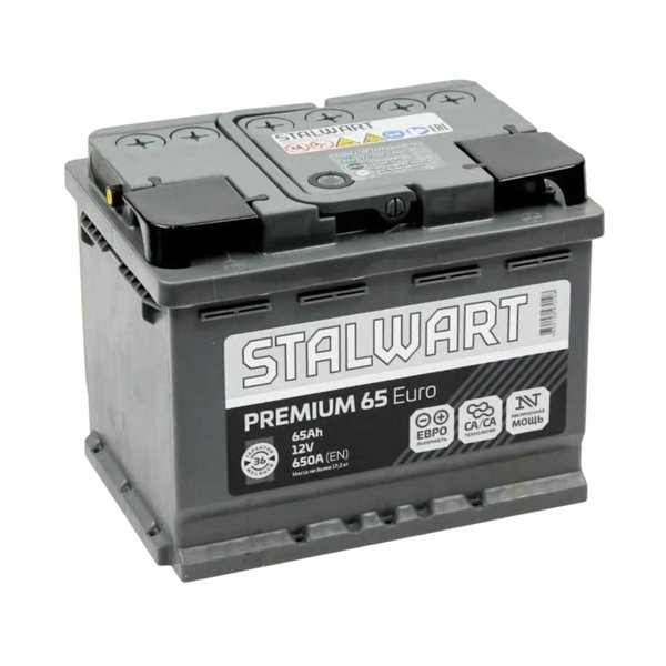 Аккумулятор STALWART Premium 65 А/ч L