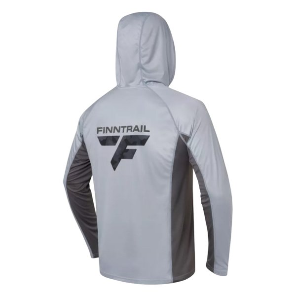 Лонгслив мужской Finntrail Wave Big Logo 6614 Grey (XXL)