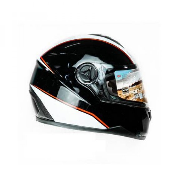 Шлем интеграл Safelead LX-122 черный Q66, размер M