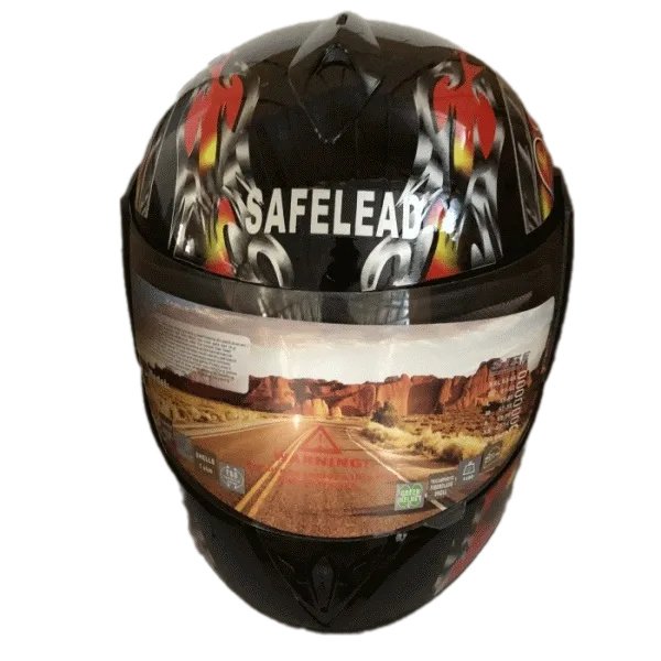 Шлем интеграл Safelead HF-150 NEW черный (BG) размер L