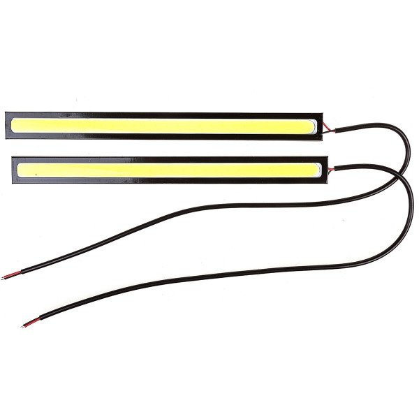Дневные ходовые огни SKYWAY 12V COB(170*3*15мм) 2шт